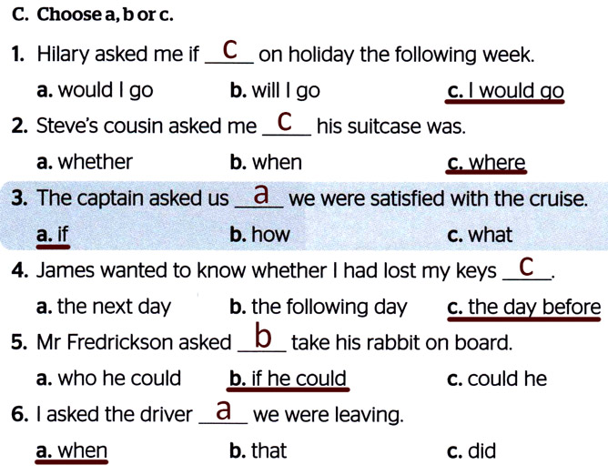 Завдання №  p.83(C) - Module 8. Holidays	 - ГДЗ Англійська мова 8 клас Г.К. Мітчелл, М. Малкогіанні 2025 - Робочий зошит