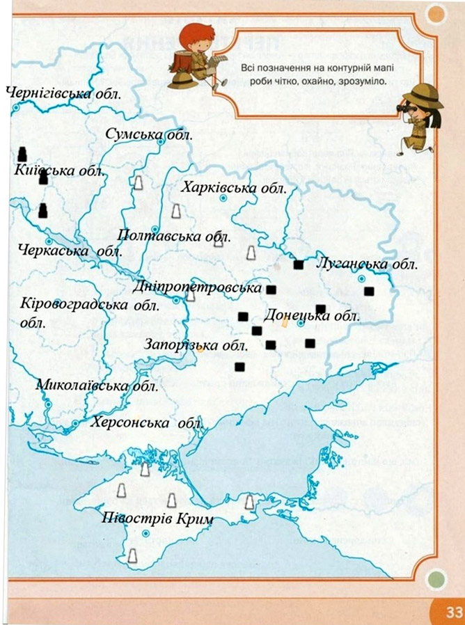 Завдання №  стор. 33 - Тема 2. Між минулим та майбутнім - ГДЗ Я досліджую світ 3 клас О.В. Волощенко, О.П. Козак 2025 - Робочий зошит – Частина 1, 2