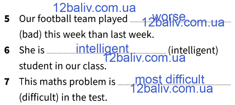 Завдання №  p.8 ex.3 - Unit 1 - Unit 4 - ГДЗ Англійська мова 8 клас Е. Гейдерман, Г. Тіліуїн, Дж. Стайрінг 2025 - Граматика та зошит для тестів