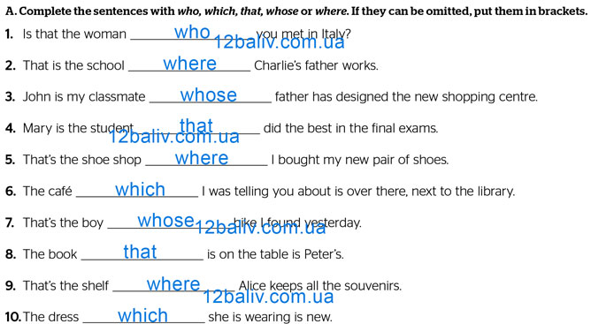 Завдання № p.37 ex.A - Grammar Test: Module 2 - ГДЗ Англійська мова 8 клас Г.К. Мітчелл 2025 - Тести та граматика