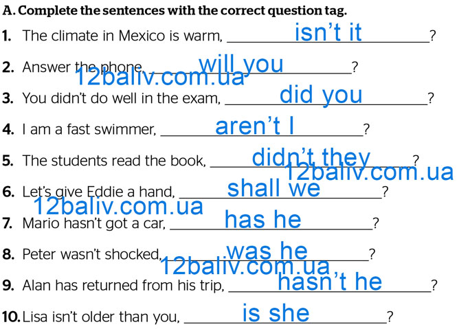 Завдання № p.43 ex.A - Grammar Test: Module 5 - ГДЗ Англійська мова 8 клас Г.К. Мітчелл 2025 - Тести та граматика