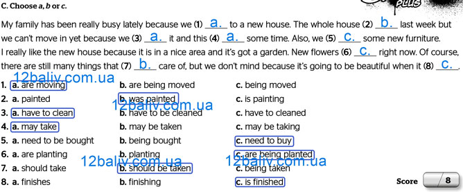 Завдання №  p.46 ex.C - Grammar Test: Module 6 - ГДЗ Англійська мова 8 клас Г.К. Мітчелл 2025 - Тести та граматика