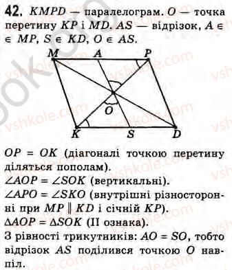 Завдання № 42 - Завдання 12 - ГДЗ Геометрія 8 клас Г.В. Апостолова 2008