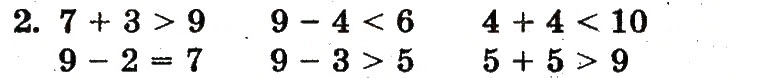 Завдання № 2 - сторінка 77 - ГДЗ Математика 1 клас М.В. Богданович, Г.П. Лишенко 2012