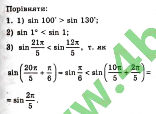 Завдання № 1 - § 17. Графіки функцій - ГДЗ Алгебра 10 клас Є.П. Нелін 2010 - Профільний рівень