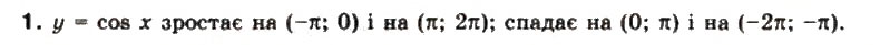 Завдання № 1 - § 22. Графіки функцій y = sinx та y = cosx - ГДЗ Математика 10 клас М.І. Бурда, Т.В. Колесник, Ю.І. Мальований, Н.А. Тарасенкова 2010