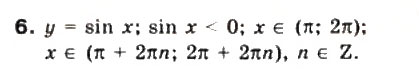 Завдання № 6 - § 22. Графіки функцій y = sinx та y = cosx - ГДЗ Математика 10 клас М.І. Бурда, Т.В. Колесник, Ю.І. Мальований, Н.А. Тарасенкова 2010