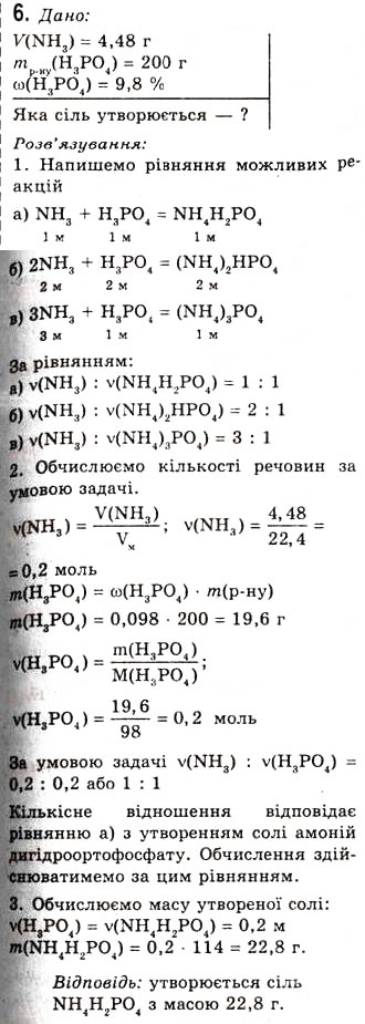 Завдання № 6 - § 10. Нітратна кислота і нітрати - ГДЗ Хімія 10 клас О.Г. Ярошенко 2010