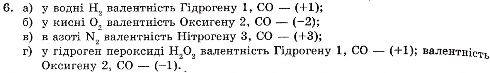 Завдання № 6 - § 1. Неметалічні елементи - ГДЗ Хімія 10 клас П.П. Попель, Л.С. Крикля 2010