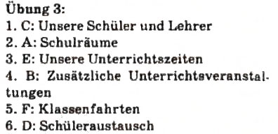 Завдання № 3 - St. 16. Schulräume und Veranstaltungen - ГДЗ Німецька мова 10 клас С.І. Сотникова 2011 - Академічний рівень