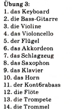 Завдання № 3 - St. 37. Musikinstrumente und Musiker - ГДЗ Німецька мова 10 клас С.І. Сотникова 2011 - Академічний рівень