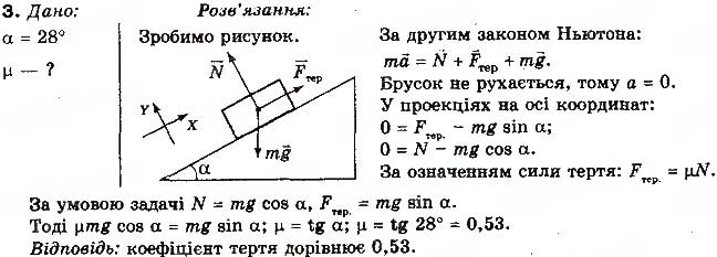 Завдання № 3 - Вправа 19 - ГДЗ Фізика 10 клас Т.М. Засєкіна, М.В. Головко 2010 - Профільний рівень