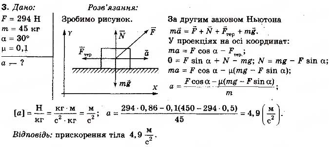 Завдання № 3 - Вправа 20 - ГДЗ Фізика 10 клас Т.М. Засєкіна, М.В. Головко 2010 - Профільний рівень