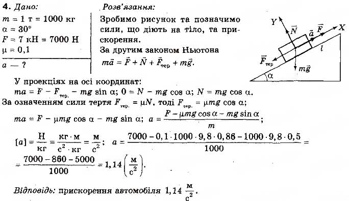 Завдання № 4 - Вправа 21 - ГДЗ Фізика 10 клас Т.М. Засєкіна, М.В. Головко 2010 - Профільний рівень