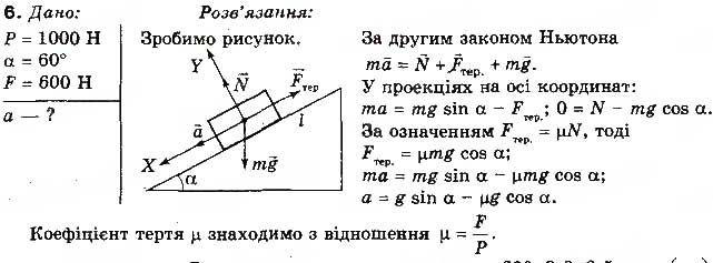 Завдання № 6 - Вправа 21 - ГДЗ Фізика 10 клас Т.М. Засєкіна, М.В. Головко 2010 - Профільний рівень