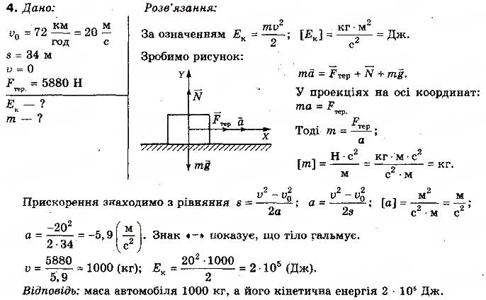 Завдання № 4 - Вправа 31 - ГДЗ Фізика 10 клас Т.М. Засєкіна, М.В. Головко 2010 - Профільний рівень