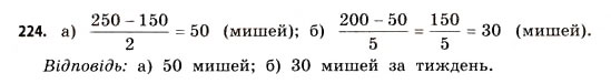 Завдання № 224 - § 6. Границя функції - ГДЗ Математика 11 клас Г.П. Бевз, В.Г. Бевз 2011 - Рівень стандарту