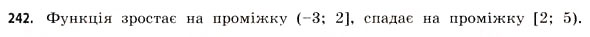Завдання № 242 - § 7. Дотична до графіка функції. Похідна - ГДЗ Математика 11 клас Г.П. Бевз, В.Г. Бевз 2011 - Рівень стандарту