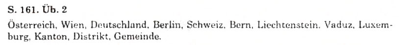 Завдання № 2 - Wiederholung - ГДЗ Німецька мова 11 клас Н.П. Басай 2011 - 10 рік навчання
