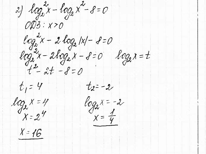Завдання №  6.25 (2) - 6. Логарифмічні рівняння - АЛГЕБРА: Розділ 1. Показникова та логарифмічна функції - ГДЗ Математика 11 клас О. С. Істер 2019 