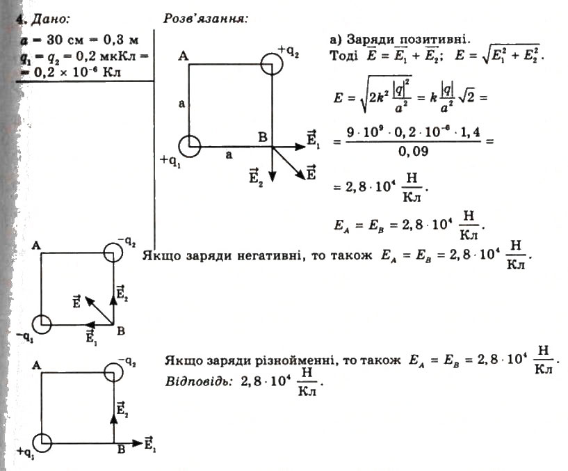 Завдання № 4 - Вправа 2 - ГДЗ Фізика 11 клас Т.М. Засєкіна, Д.О. Засєкін 2011