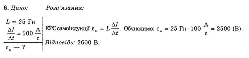 Завдання № 6 - Вправа 17 - ГДЗ Фізика 11 клас Т.М. Засєкіна, Д.О. Засєкін 2011