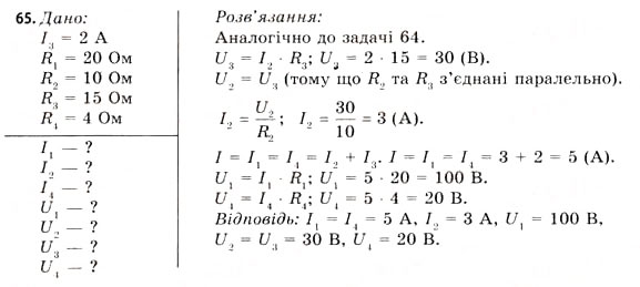 Завдання № 65 - Завдання до § 5-7 - ГДЗ Фізика 11 клас В.Д. Сиротюк, В.І. Баштовий 2011