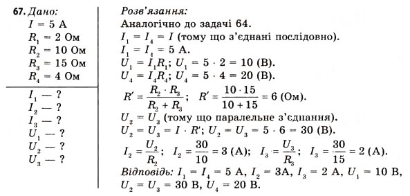 Завдання № 67 - Завдання до § 5-7 - ГДЗ Фізика 11 клас В.Д. Сиротюк, В.І. Баштовий 2011
