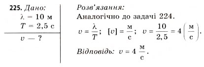 Завдання № 225 - Завдання до § 20-24 - ГДЗ Фізика 11 клас В.Д. Сиротюк, В.І. Баштовий 2011