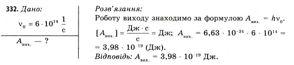 Завдання № 332 - Завдання до § 37-42 - ГДЗ Фізика 11 клас В.Д. Сиротюк, В.І. Баштовий 2011