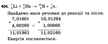 Завдання № 404 - Завдання до § 48-54 - ГДЗ Фізика 11 клас В.Д. Сиротюк, В.І. Баштовий 2011