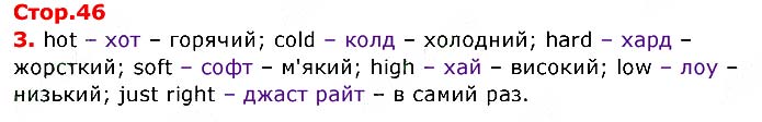 Завдання №
стор.46 (3) - UNIT 2. SWEET HOME - ГДЗ Англійська мова 3 клас О.Д. Карпюк 2020