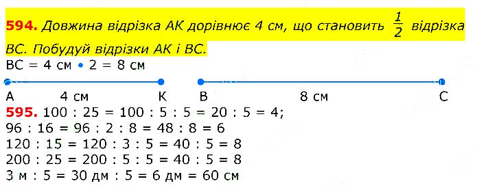 Завдання № 
594-595 - Відповіді до вправ - ЧАСТИНА 2 - ГДЗ Математика 3 клас Г.П. Лишенко 2020 - (1, 2 частина)