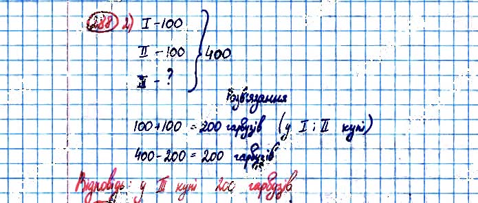 Завдання №  288 - Нумерація чисел у межах 1000 - ГДЗ Математика 3 клас А. Заїка, С. Тарнавська 2020 - Частина 1