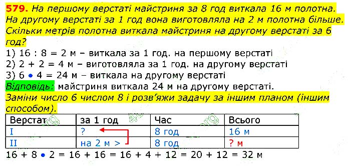 Завдання №
579 - Відповіді до вправ - ГДЗ Математика 3 клас Г.П. Лишенко 2020