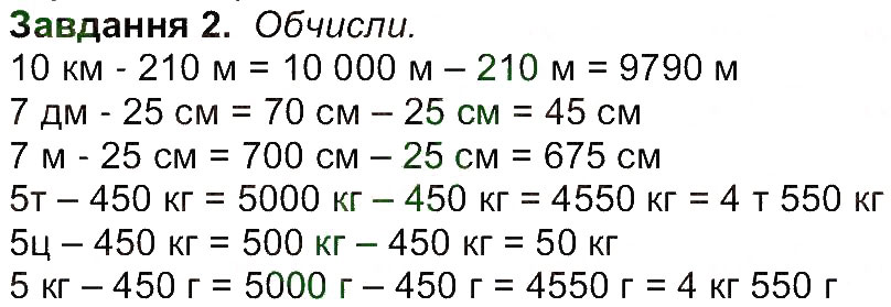 Завдання № 2 - Сторінка 52 - ГДЗ Математика 4 клас А.А. Назаренко 2015 - Робочий зошит до підручника М.В. Богдановича