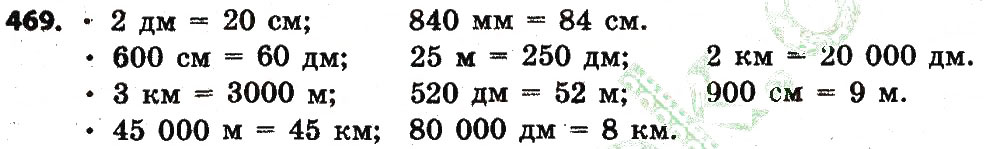 Завдання № 469 - Розділ 3. Нумерація багатоцифрових чисел - ГДЗ Математика 4 клас Л.В. Оляницька 2015