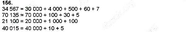 Завдання № 156 - Нумерація чисел у межах мільйона - ГДЗ Математика 4 клас Н. П. Листопад 2015