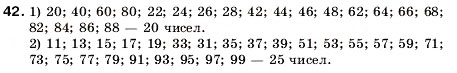 Завдання № 42 - 2. Цифри. Десятковий запис натуральних чисел - ГДЗ Математика 5 клас А.Г. Мерзляк, В.Б. Полонський, М.С. Якір 2005