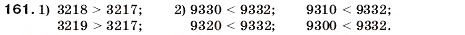 Завдання № 161 - 6. Порівняння натуральних чисел - ГДЗ Математика 5 клас А.Г. Мерзляк, В.Б. Полонський, М.С. Якір 2005
