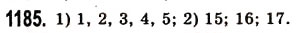 Завдання № 1185 - § 35. Порівняння десяткових дробів - ГДЗ Математика 5 клас О.С. Істер 2013