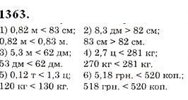 Завдання № 1363 - § 39. Окремі випадки множення десяткових дробів - ГДЗ Математика 5 клас О.С. Істер 2013