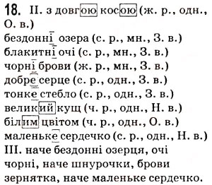 Завдання № 18 - § 2. Прикметник - ГДЗ Українська мова 5 клас О.В. Заболотний 2013