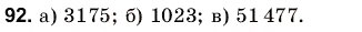 Завдання № 92 - 4. Прості й складені числа - ГДЗ Математика 6 клас Г.М. Янченко, В.Р. Кравчук 2006