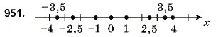 Завдання № 951 - 32. Модуль числа - ГДЗ Математика 6 клас Г.М. Янченко, В.Р. Кравчук 2006