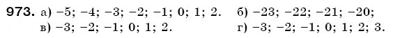 Завдання № 973 - § 29. Порівняння раціональних чисел - ГДЗ Математика 6 клас Г.П. Бевз, В.Г. Бевз 2006