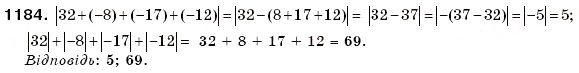 Завдання № 1184 - § 34. Властивості додавання і множення - ГДЗ Математика 6 клас Г.П. Бевз, В.Г. Бевз 2006