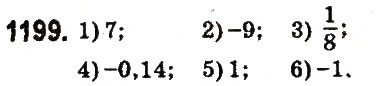 Завдання № 1199 - § 44. Переставна і сполучна властивості множення. Коефіцієнт буквеного виразу - ГДЗ Математика 6 клас О.С. Істер 2014