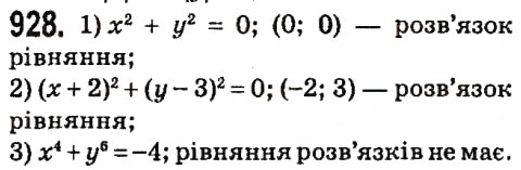 Завдання № 928 - § 4. Системи лінійних рівнянь із двома змінними - ГДЗ Алгебра 7 клас А.Г. Мерзляк, В.Б. Полонський, М.С. Якір 2015