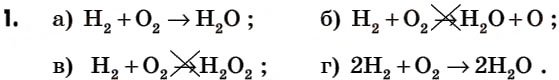 Завдання № 1 - § 16. Хімічні рівняння - ГДЗ Хімія 7 клас Г.А. Лашевська 2007